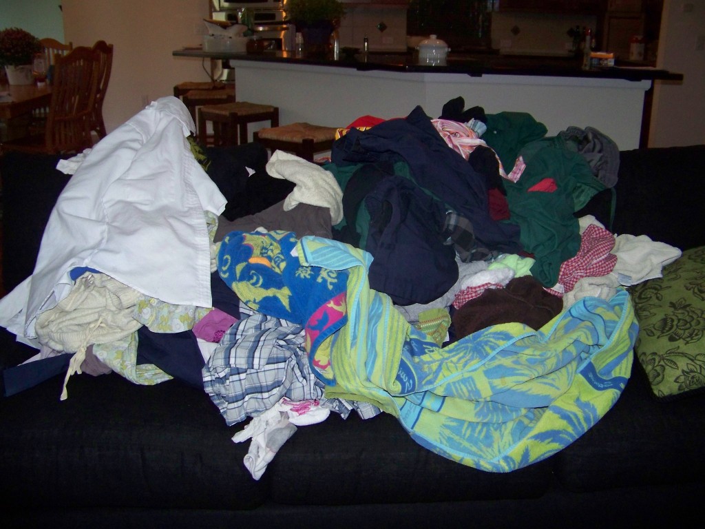 Laundry to fold
