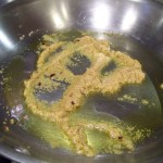 Roasted garlic and red pepper flakes